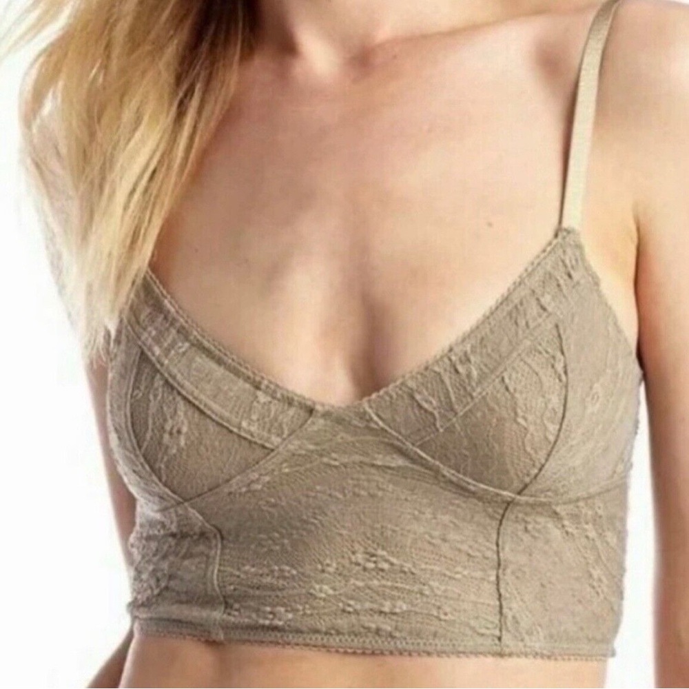 Intimately Free People lace longline bralette size XS
